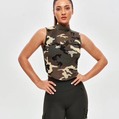 Lightweight Training Tank - Earth Camo