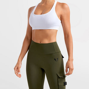 Active Cargo Shorts - Dark Olive Green