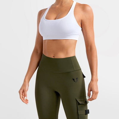 Active Cargo Shorts - Dark Olive Green