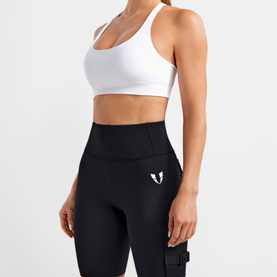 Active Cargo Shorts - Black