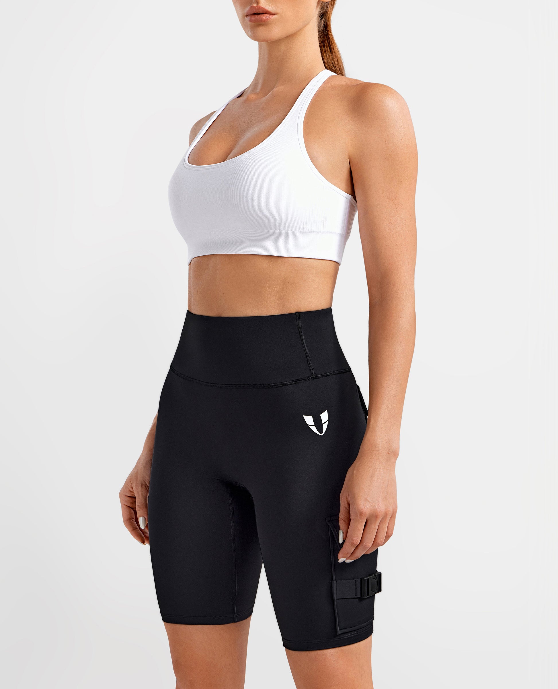 Active Cargo Shorts - Black