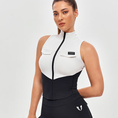 Army Abs Tank - Black and White