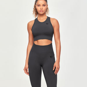Seamless Cargo Leggings - Lava Gray