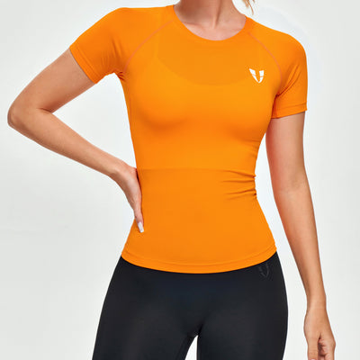 Basic Athletic T-shirt - Orange