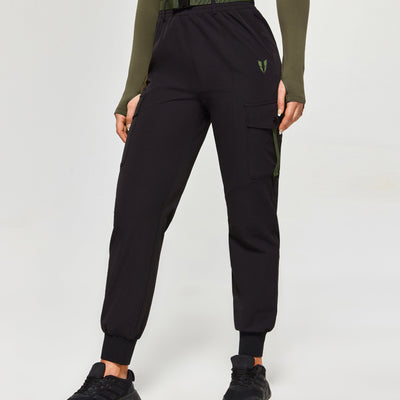 Moto Active Ankle Pants - Black