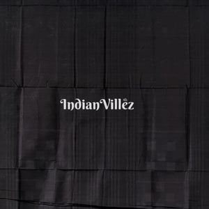 Blue Black Odisha Ikat Pasapali Bichitrapuri Silk Saree