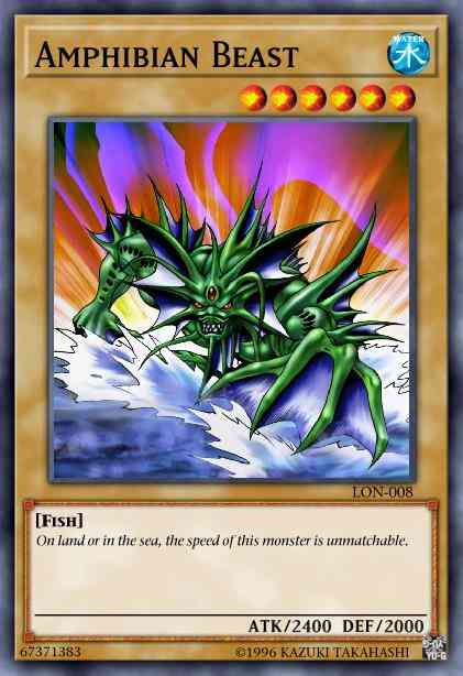 Amphibian Beast - LON-008 - Rare - Unlimited
