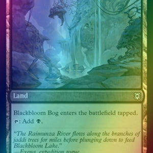 Blackbloom Rogue // Blackbloom Bog [91] [Zendikar Rising] [Foil]