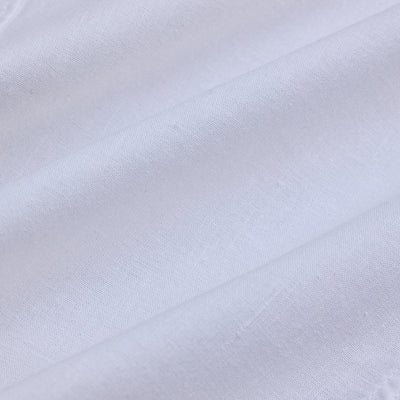 White Solid Oxford Shirt