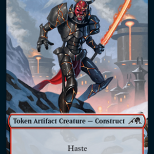 Blood Token (17) // Construct Token (06) [VOW/NEO Set Symbol] [Challenger Deck 2022 Tokens ] [Non-Foil]