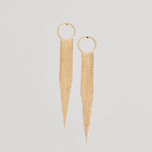Elevated Glam Fringe Earrings