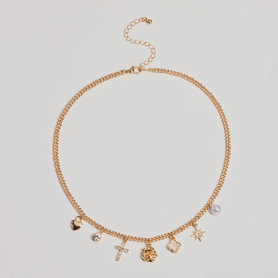 Touch Of Chic Charm Pendant Necklace