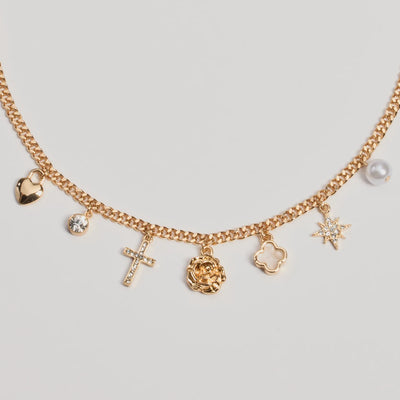Touch Of Chic Charm Pendant Necklace