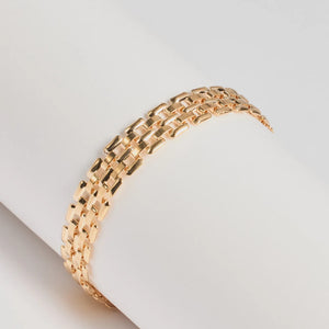 Luxe Statement Watch Chain Bracelet