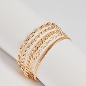 Chic Connections Chain Bracelet Multi-Pack