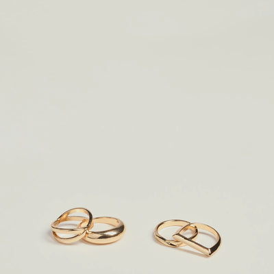 Boldly Chic Metal Ring Multipack
