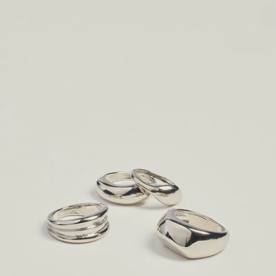 Bold Statement Multi Ring Pack