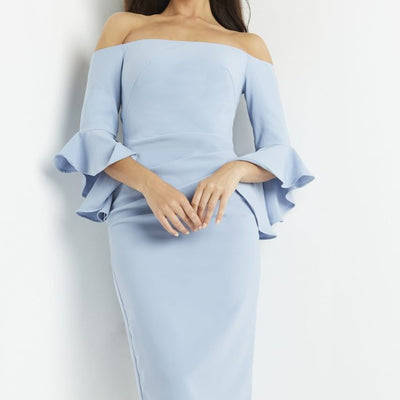 Jovani 07066 Knee Length Evening Bell Cocktail Dress