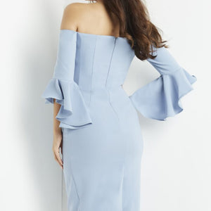 Jovani 07066 Knee Length Evening Bell Cocktail Dress