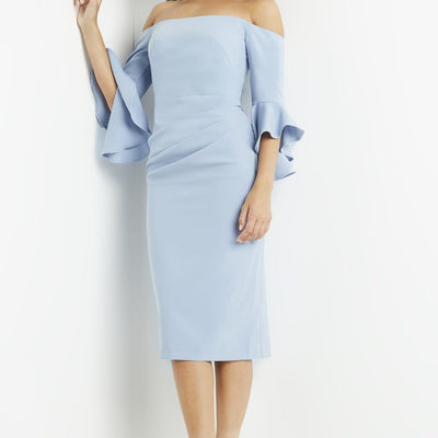 Jovani 07066 Knee Length Evening Bell Cocktail Dress