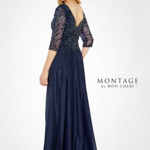 Montage 116950 Long Evening A Line Formal Mother of the Bride Dress