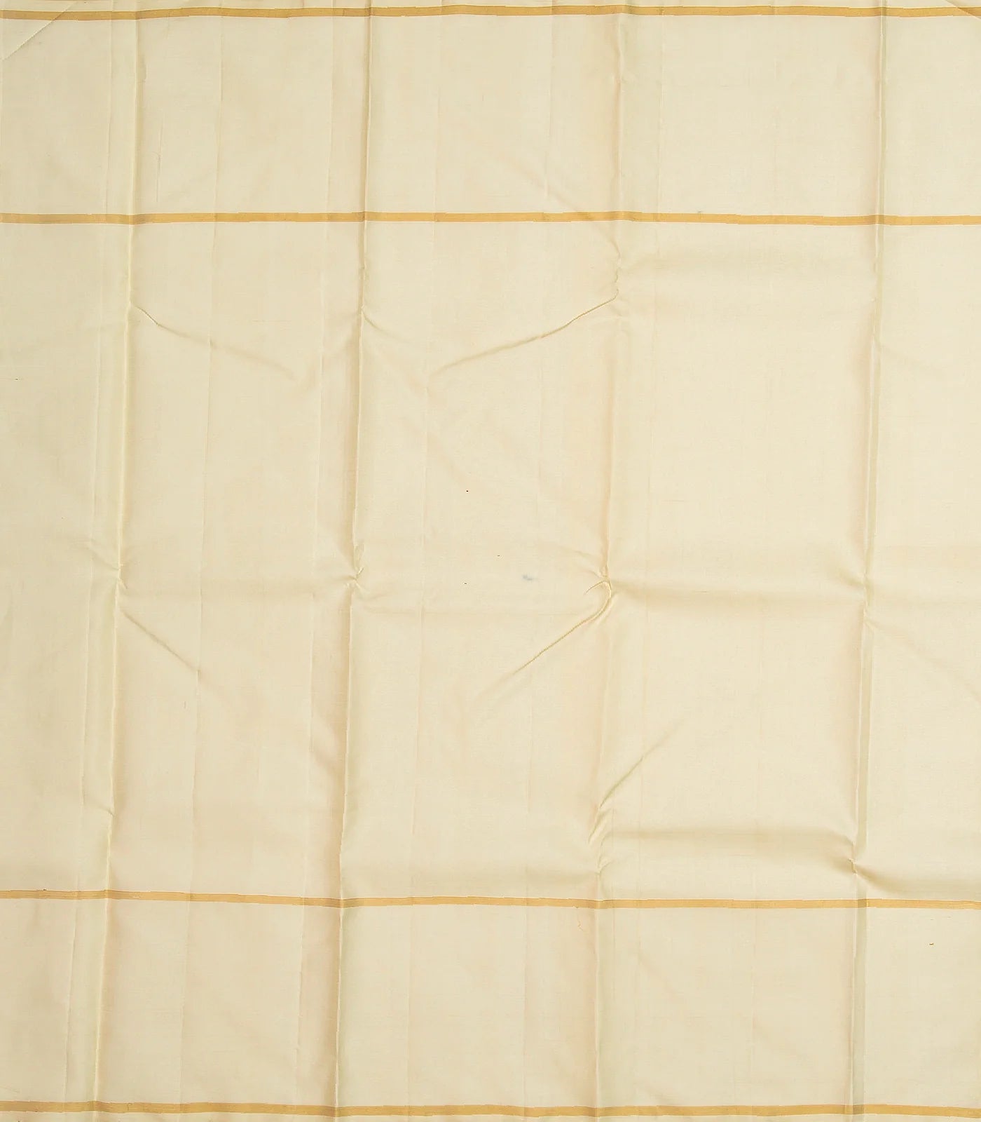 Taupe Handloom Kanchipuram Payadi Silk Saree With Cream Border