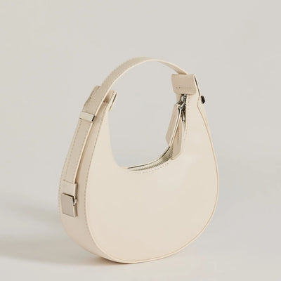 Iconic Glam Half-Moon Shoulder Bag