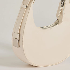 Iconic Glam Half-Moon Shoulder Bag