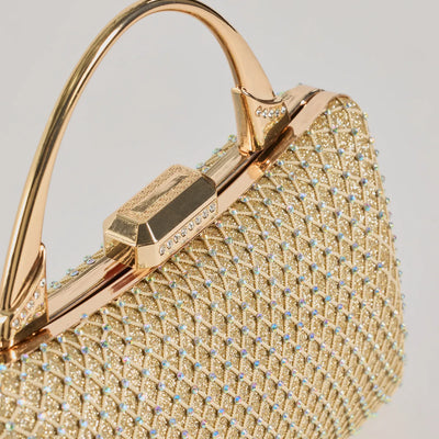 Glitz And Glam Rhinestone Clutch