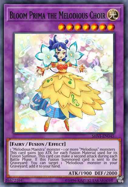 Bloom Prima the Melodious Choir - SHVI-EN045 - Rare - Unlimited