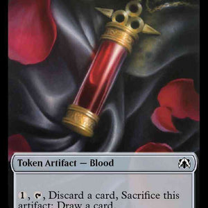 Blood Token (32) // Golem Token (37) [March of the Machine: Commander: Tokens] [Non-Foil]