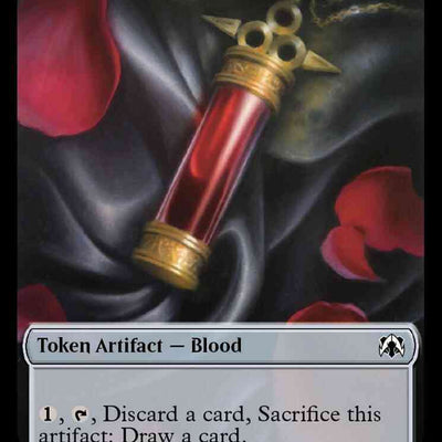 Blood Token (32) // Golem Token (37) [March of the Machine: Commander: Tokens] [Non-Foil]