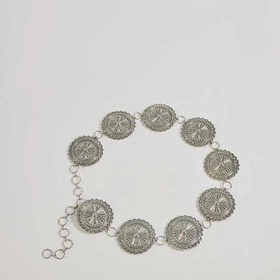 Vintage Glam Concho Metal Belt