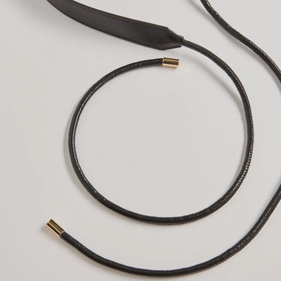Sealed With Glam Faux Leather Belt