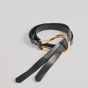 Trendy Silhouette Loop Buckle Wrap Belt