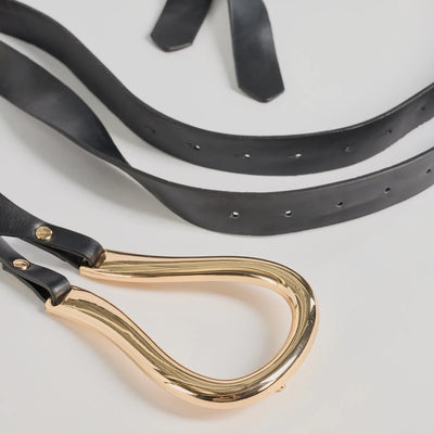 Trendy Silhouette Loop Buckle Wrap Belt