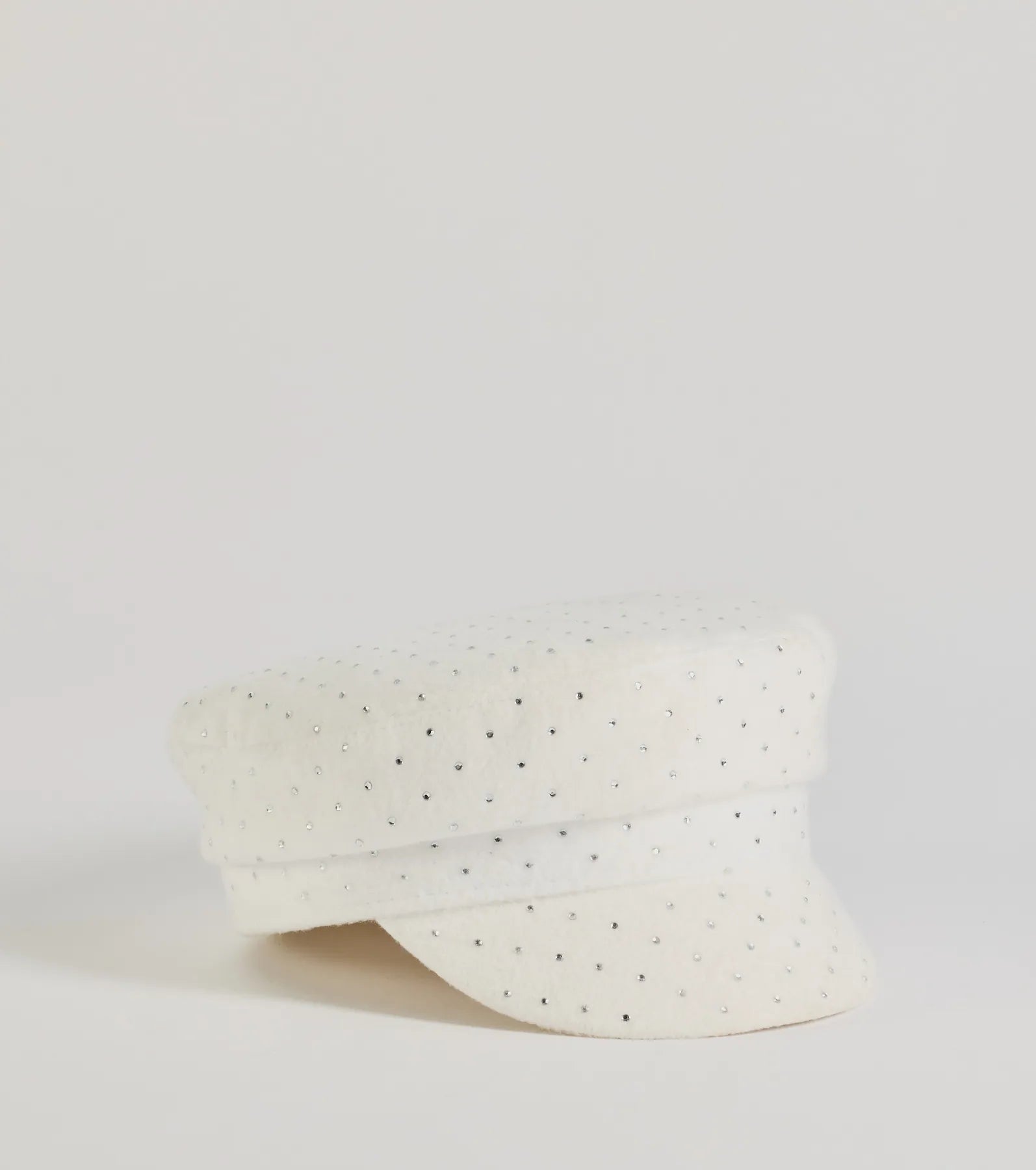 Glam Aura Rhinestone Cabby Hat