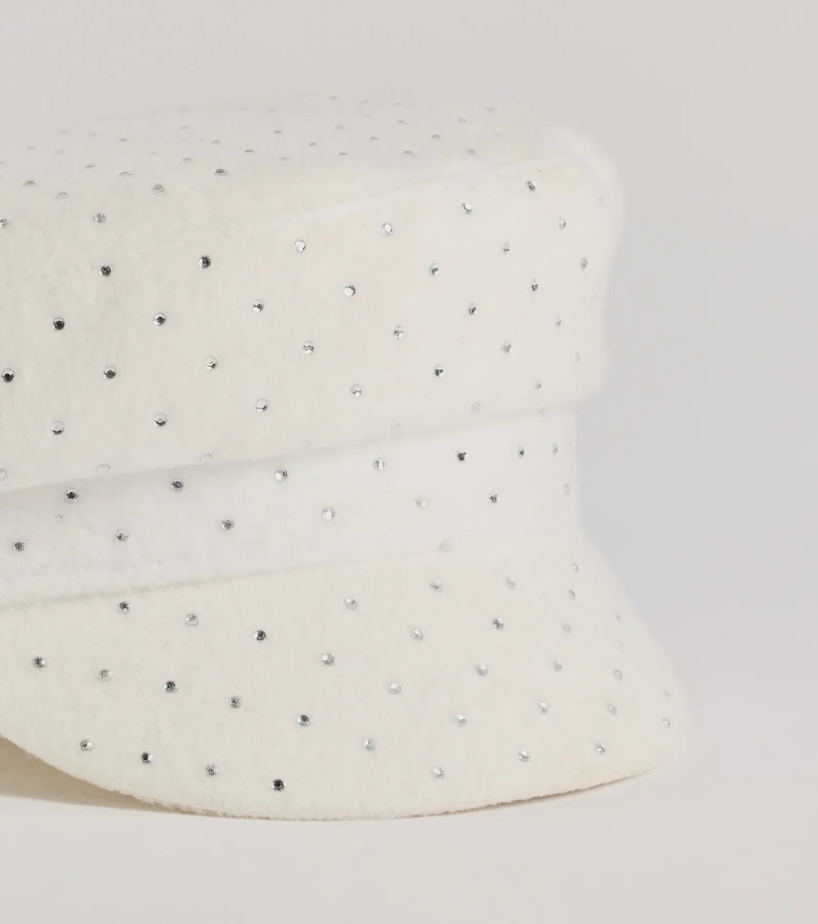 Glam Aura Rhinestone Cabby Hat