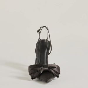 Elegance Elevated Stiletto Bow Heels