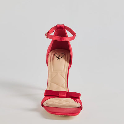 Sealed With Glam Bow Stiletto Heels