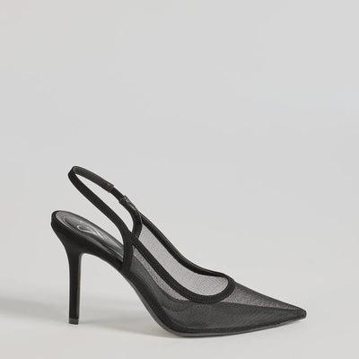 Make Your Mark Slingback Stiletto Heels