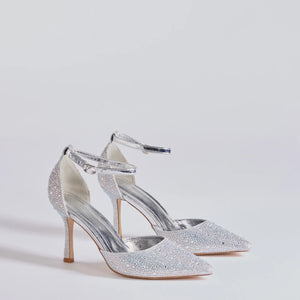 Dazzle and Stun Rhinestone Stiletto Pumps