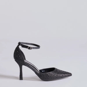 Dazzle and Stun Rhinestone Stiletto Pumps