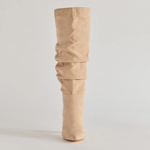 Chic Unleashed Under-The-Knee Scrunch Boots