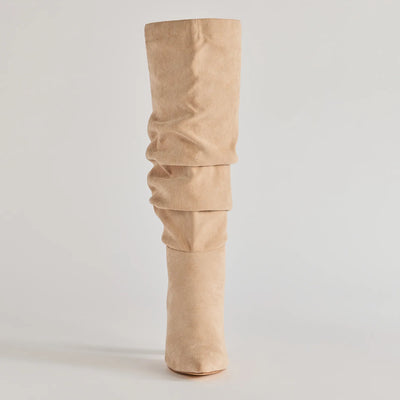 Chic Unleashed Under-The-Knee Scrunch Boots