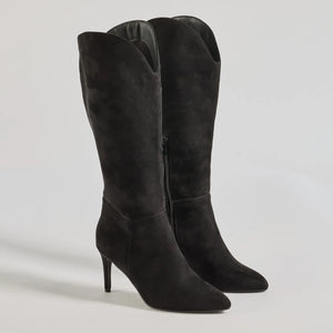 Time To Strut Under-The-Knee Stiletto Boots