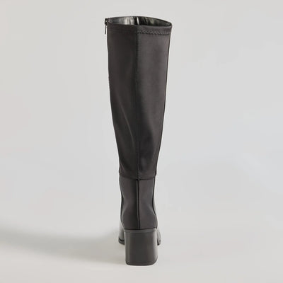 Here To Slay Under-The-Knee Block Heel Boots