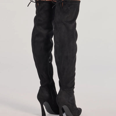 Stylish Moves Over-The-Knee Stiletto Boots