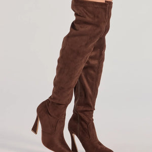 Stylish Moves Over-The-Knee Stiletto Boots