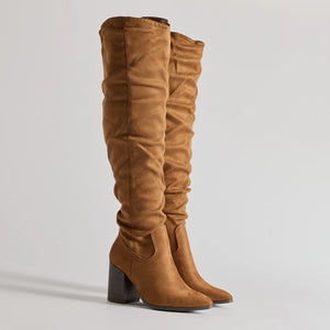Fab Slouched Over-The-Knee Boots
